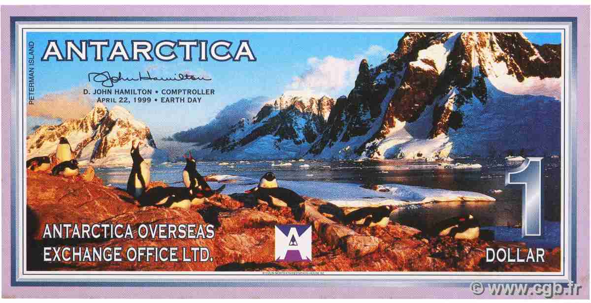 1 Dollar ANTARCTIQUE  1999  pr.NEUF