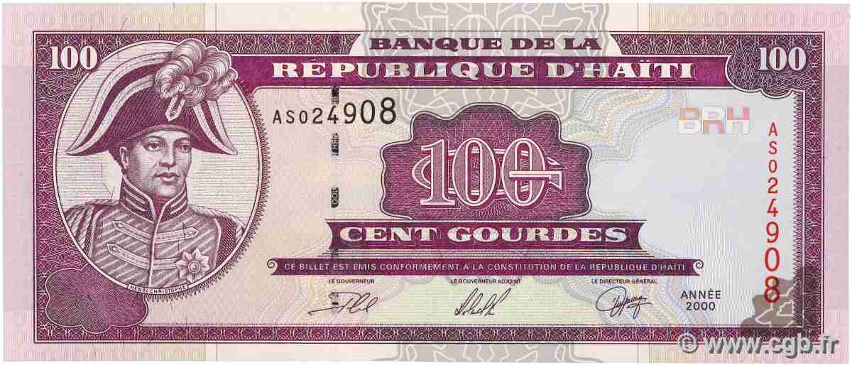 100 Gourdes HAÏTI  2000 P.268 FDC