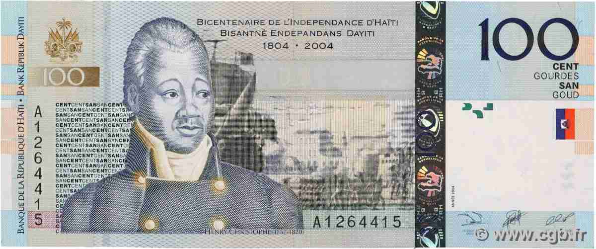100 Gourdes HAÏTI  2004 P.275c NEUF