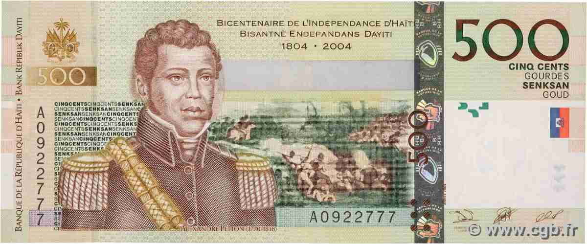 500 Gourdes HAÏTI  2004 P.277a NEUF