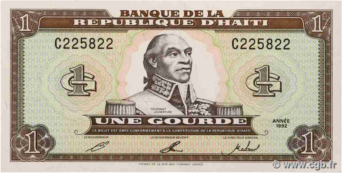 1 Gourde HAÏTI  1992 P.259a SPL