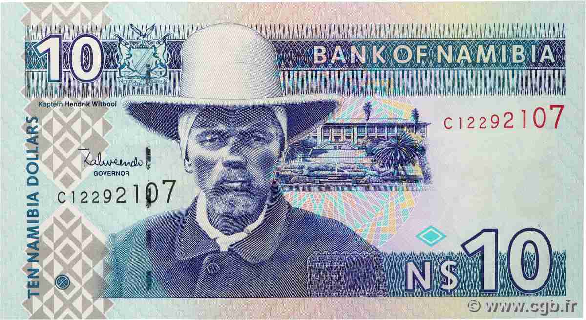 10 Dollars NAMIBIA  2001 P.04bC q.FDC