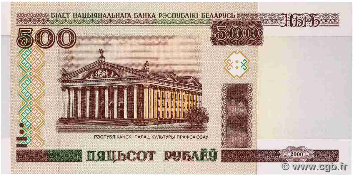 500 Roubles BELARUS  2000 P.27a UNC