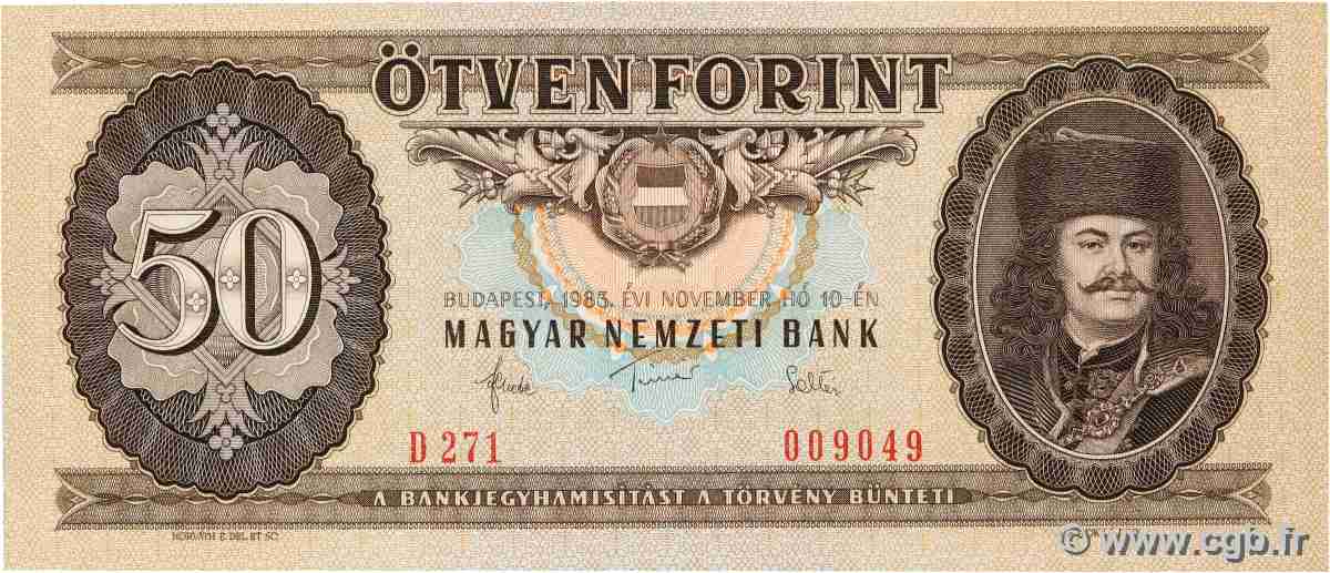 50 Forint UNGARN  1983 P.170f fST+