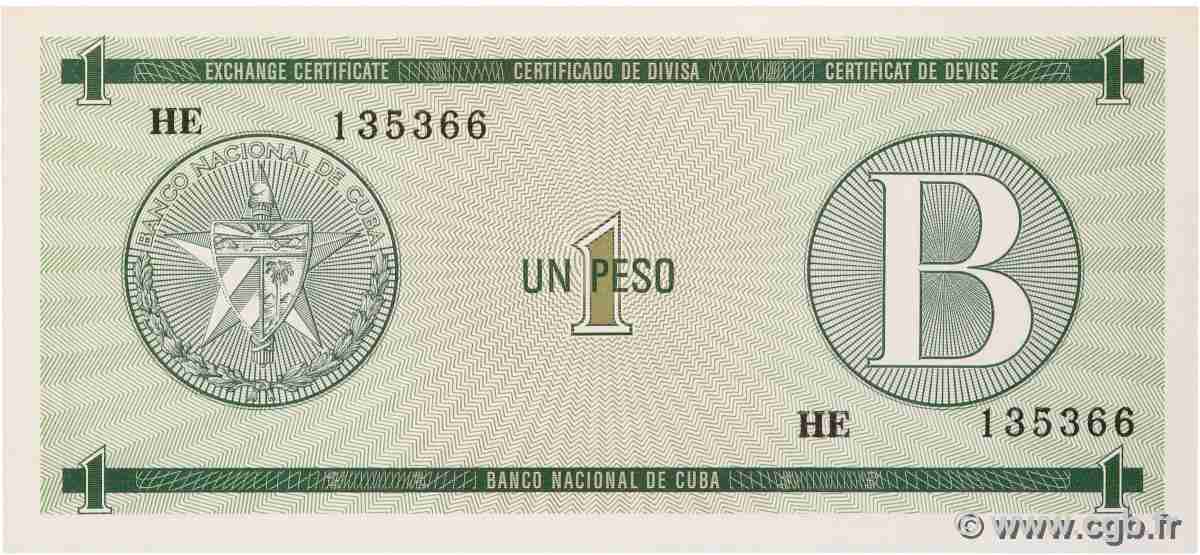1 Peso CUBA  1985 P.FX06 NEUF