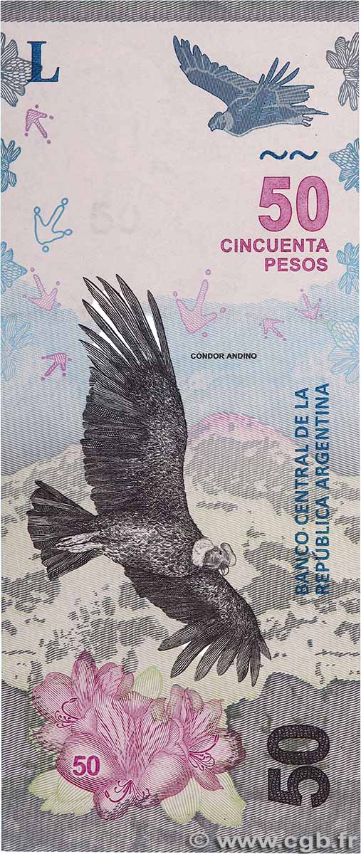 50 Pesos ARGENTINA  2018 P.363 q.FDC