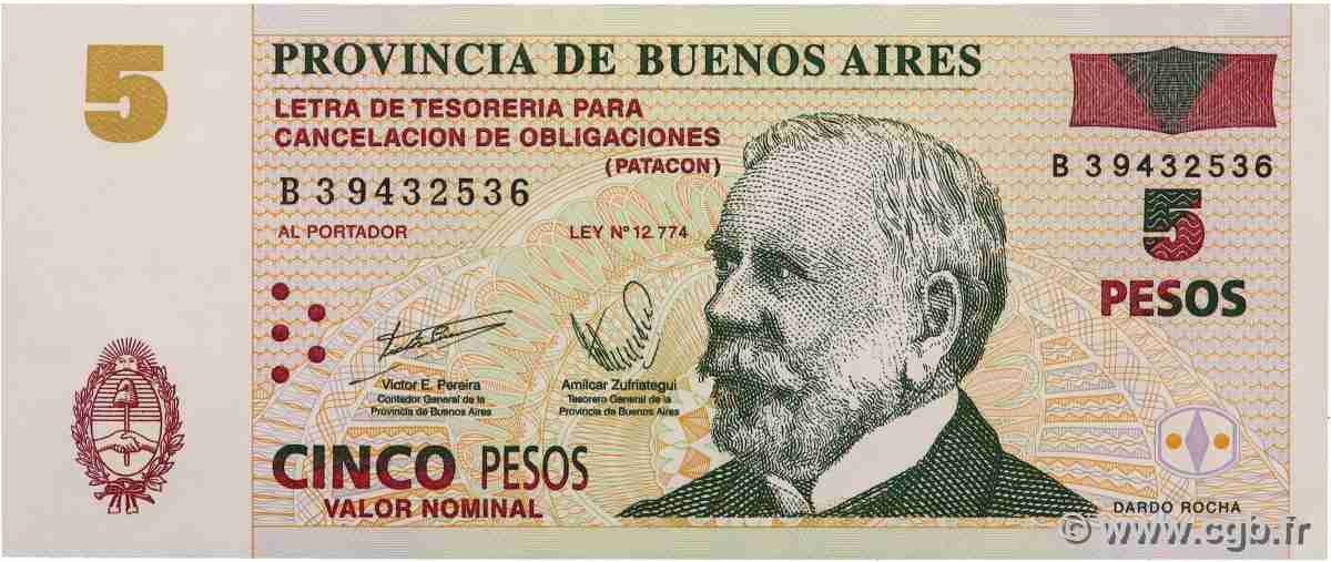 5 Pesos ARGENTINA  2006 PS.2320 FDC