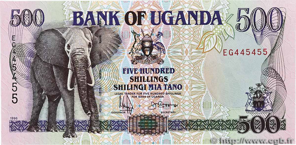500 Shillings UGANDA  1994 P.35a FDC