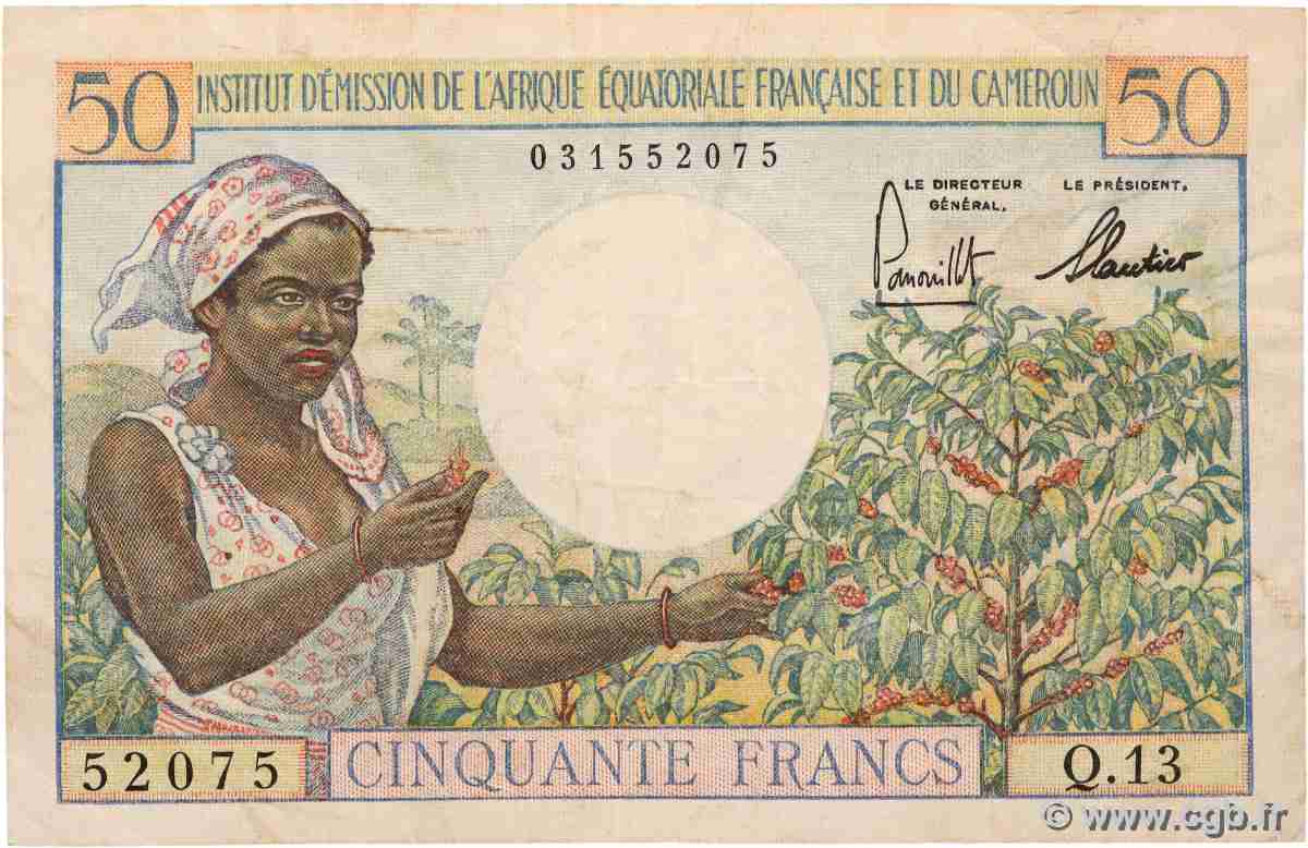 50 Francs type 1957 IE FRANCE  1957 A.140a TB+
