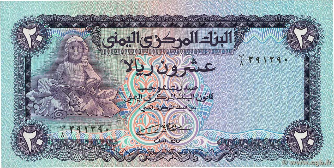 20 Rials YÉMEN - RÉPUBLIQUE ARABE  1985 P.19b NEUF
