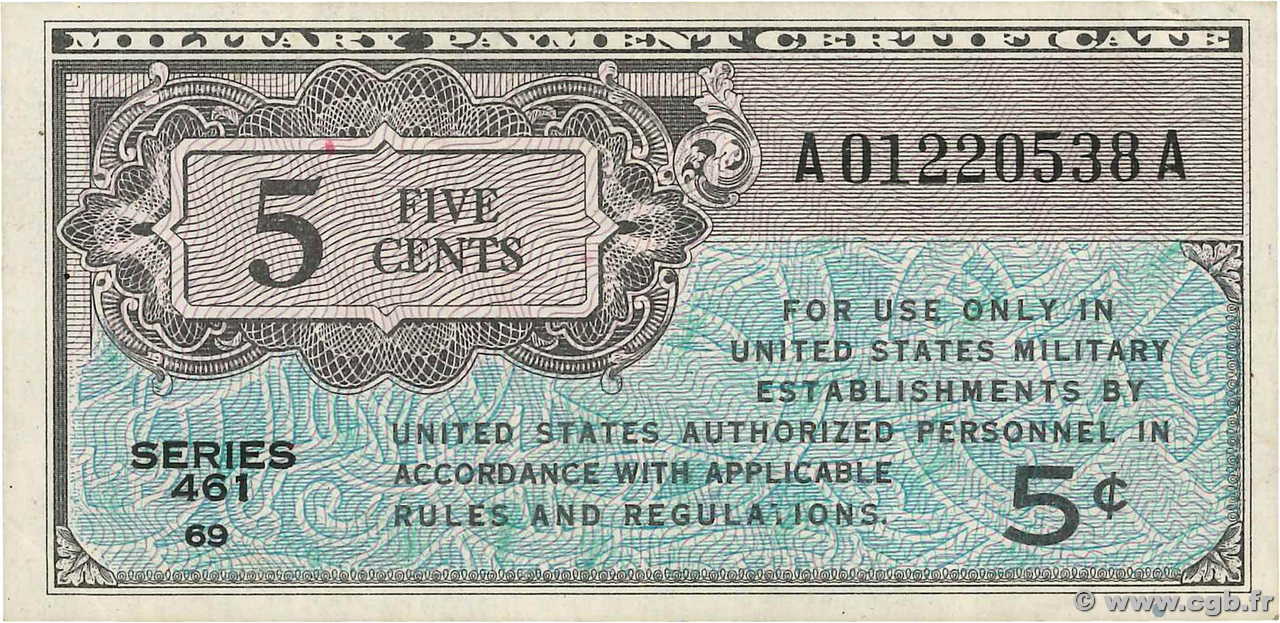 5 Cents STATI UNITI D AMERICA  1946 P.M001 q.SPL