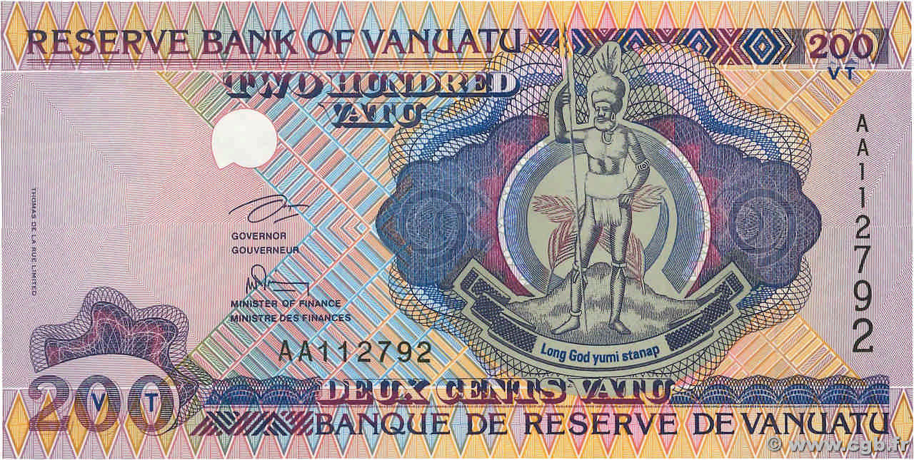 200 Vatu VANUATU  1995 P.08a NEUF
