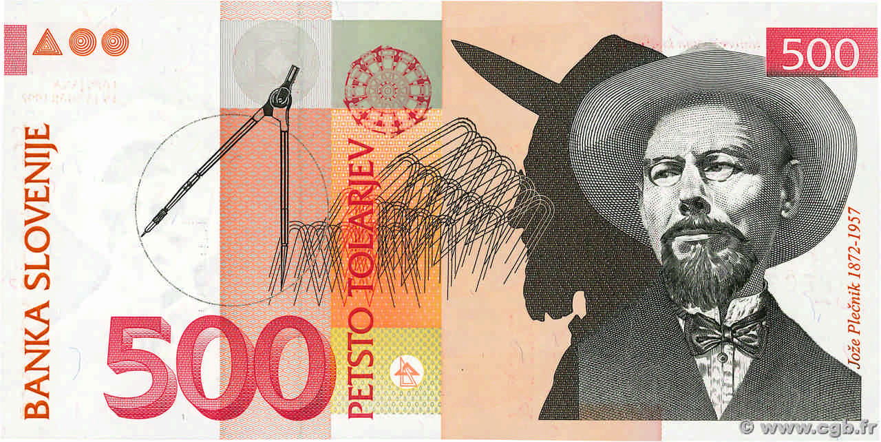500 Tolarjev SLOVÉNIE  1992 P.16a NEUF