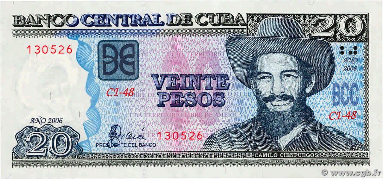 20 Pesos CUBA  2005 P.122c NEUF