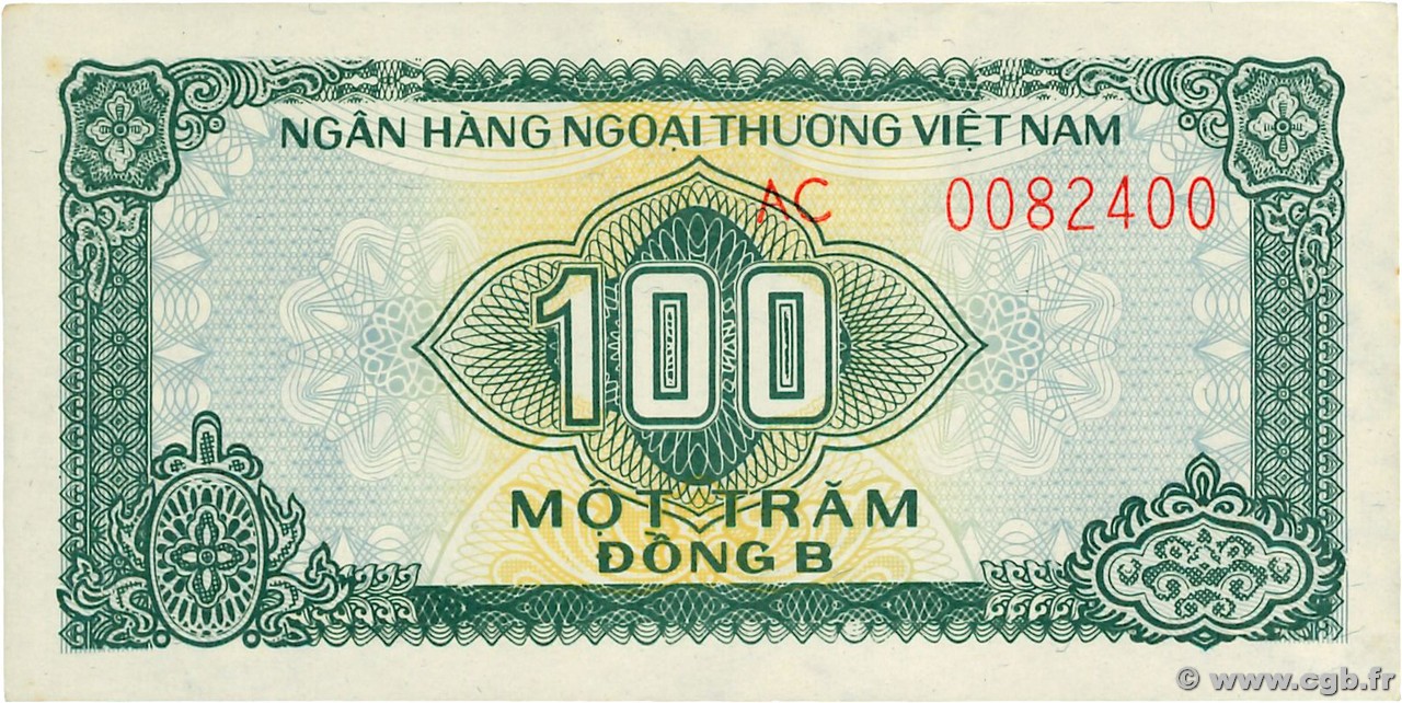 100 Dong VIET NAM   1987 P.FX3 pr.NEUF