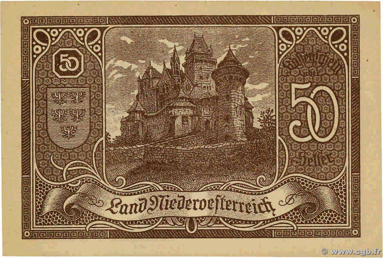 50 Heller AUTRICHE  1920 PS.114a NEUF