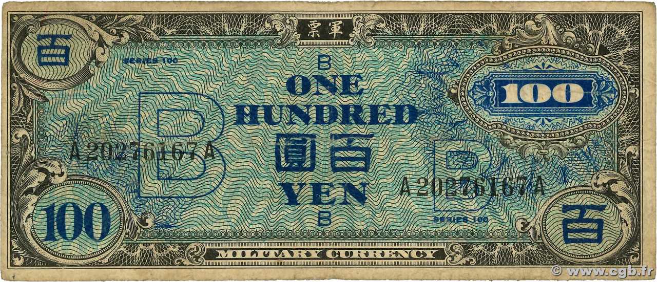 100 Yen JAPON  1945 P.075 TB