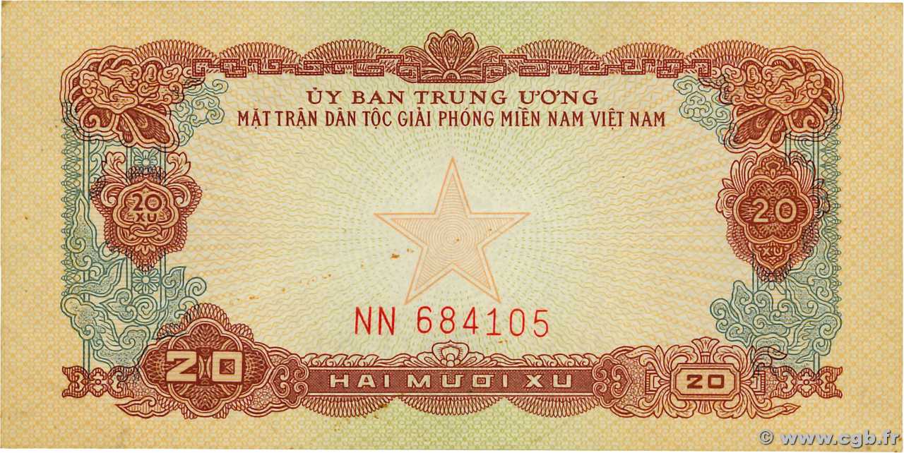 20 Xu VIETNAM DEL SUR  1963 P.R2 FDC