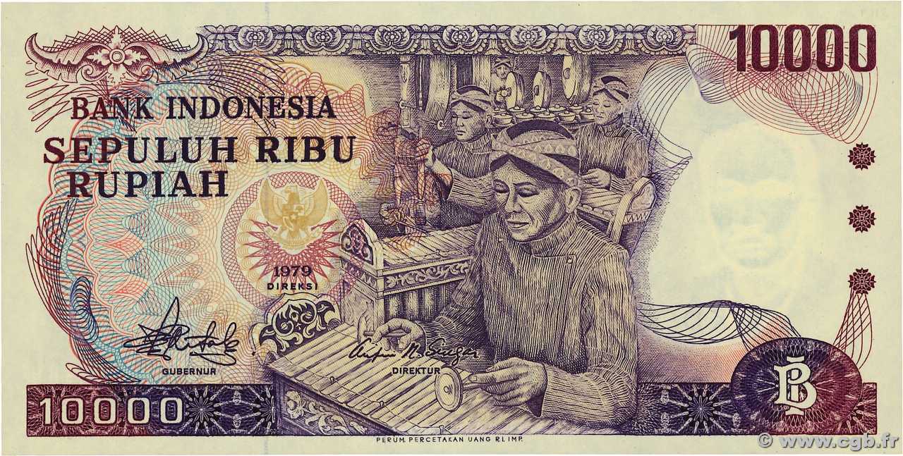 10000 Rupiah INDONESIA  1979 P.118 FDC