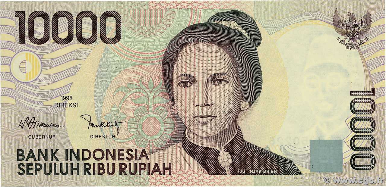 10000 Rupiah INDONÉSIE  1998 P.137a NEUF