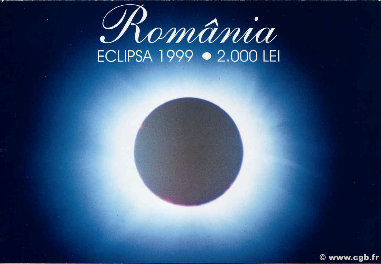 2000 Lei Set de présentation ROMANIA  1999 P.111b FDC