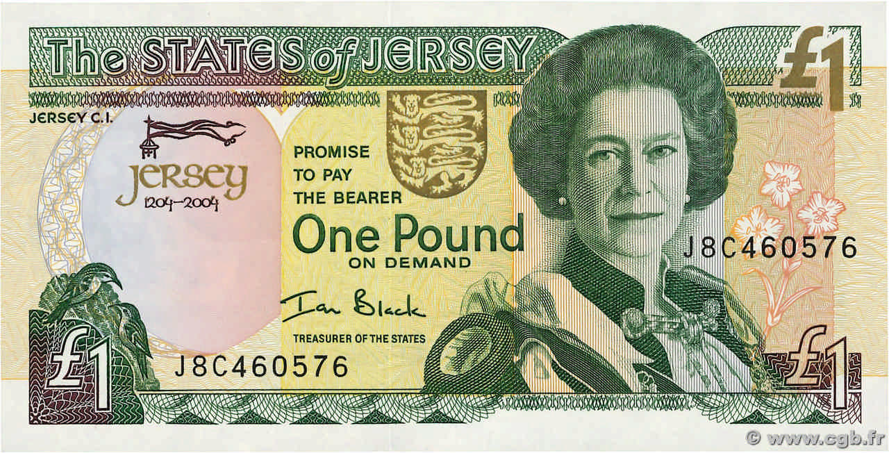 1 Pound Commémoratif JERSEY  2004 P.31a NEUF