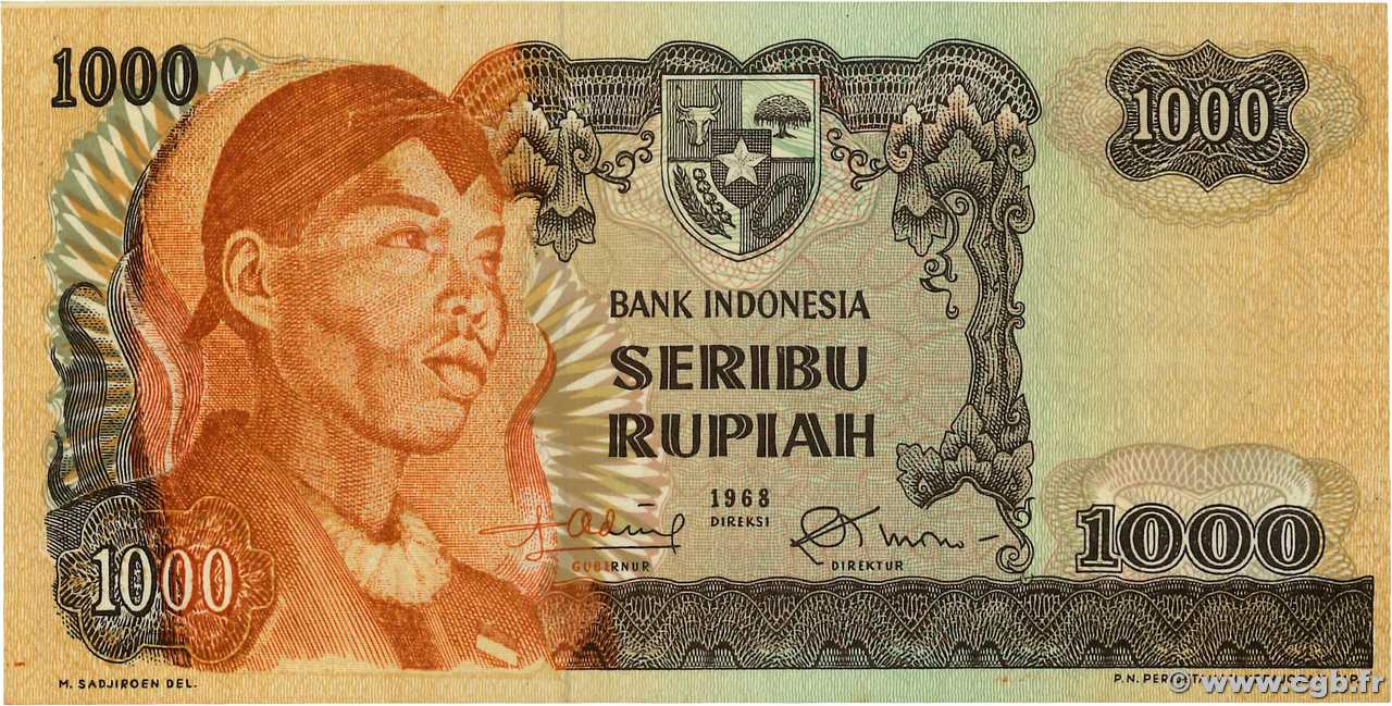 1000 Rupiah Faux INDONESIEN  1968 P.110a ST