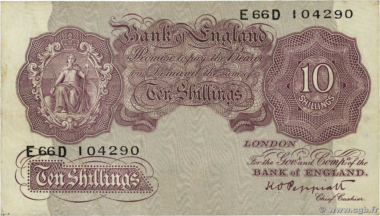 10 Shillings ANGLETERRE  1940 P.366 TTB
