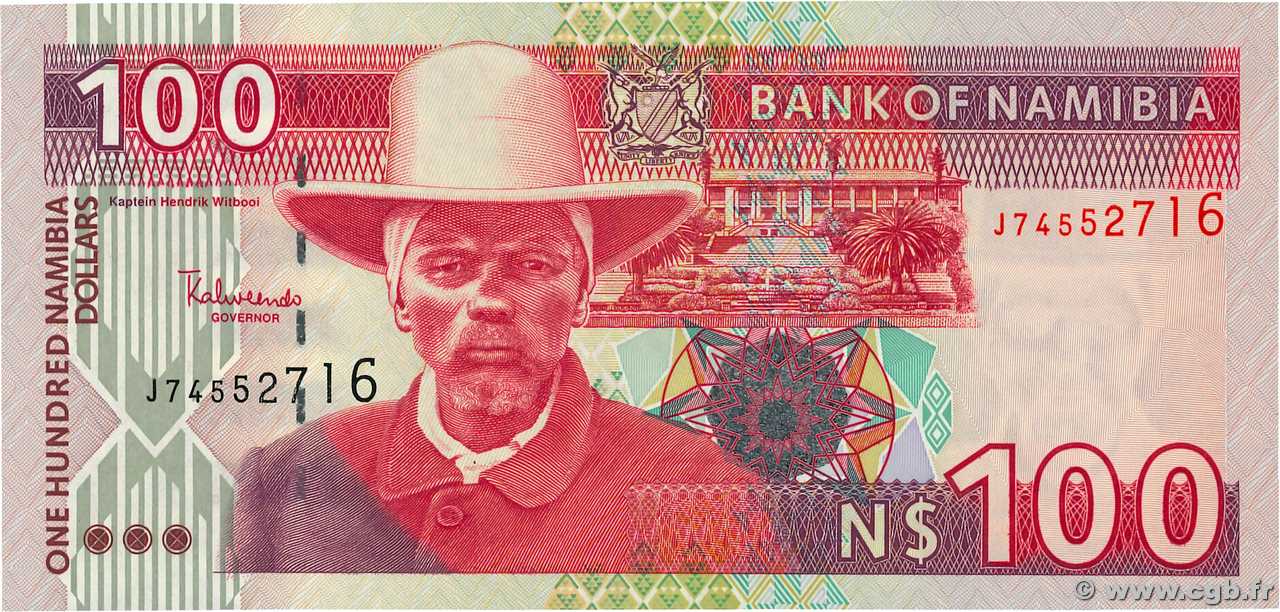 100 Namibia Dollars NAMIBIE  2003 P.09A NEUF