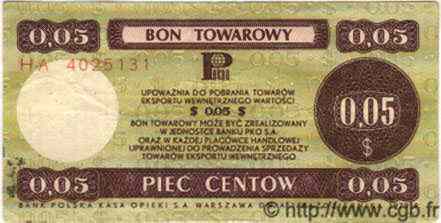 5 Cents  POLOGNE  1979 P.FX36 TTB