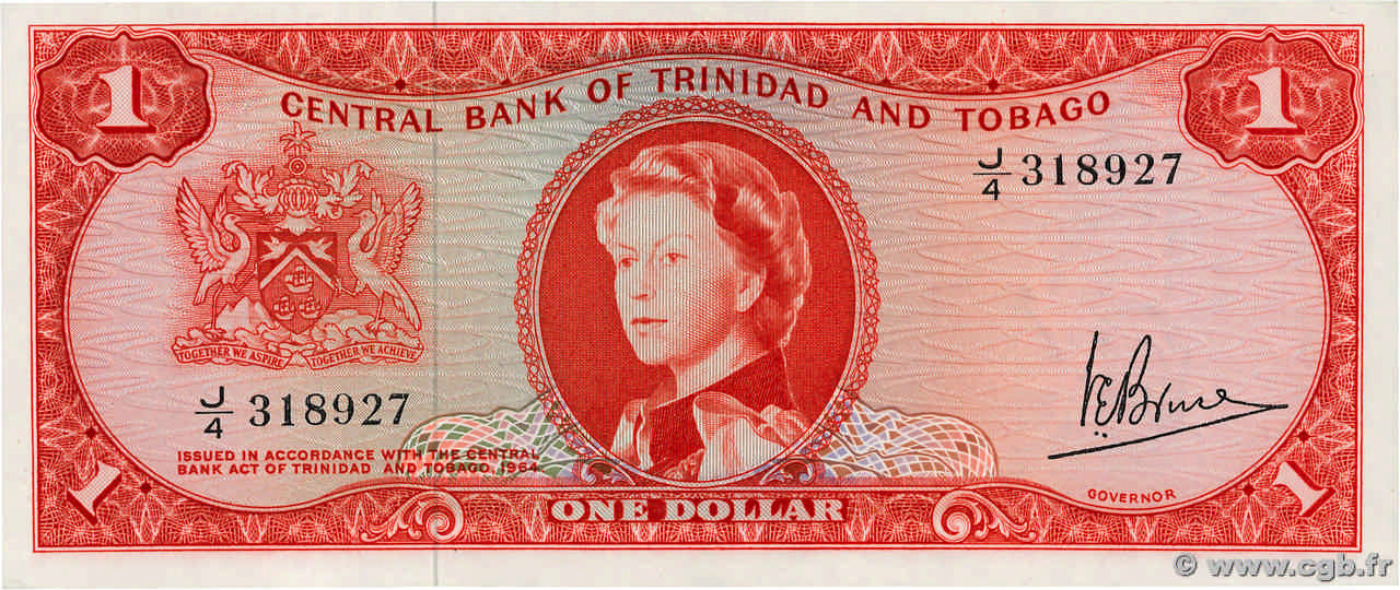 Trinidad and Tobago 1 Dollar - Foreign Currency