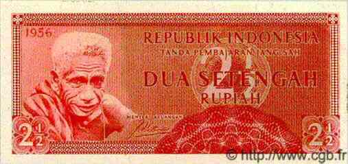 2.5 Rupiah INDONESIA  1956 P.075 FDC