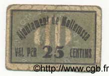 25 Centims SPANIEN Mollerussa 1936 C.360 S