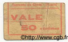 50 Centimos ESPAGNE Torrente De Cinca 1937 E.--(741a) TB
