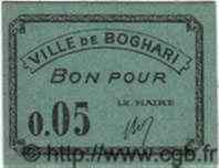 5 Centimes ALGÉRIE Boghari 1915 JPCV.01 NEUF