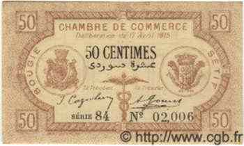 50 Centimes ALGÉRIE Bougie - Sétif 1915 JP.01 pr.NEUF