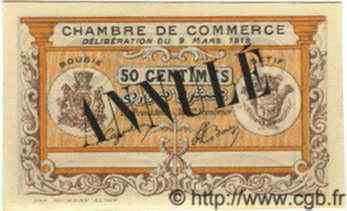 1 Franc Spécimen ALGÉRIE Bougie - Sétif 1918 JP.05s NEUF