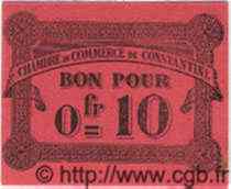 10 Centimes ALGÉRIE Constantine 1915 JP.39 pr.NEUF