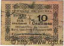 10 Centimes ALGÉRIE Douéra 1916  TTB+