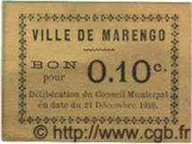10 Centimes ALGÉRIE Marengo 1916  TTB