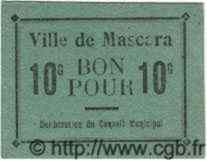10 Centimes ALGÉRIE Mascara 1915 JPCV.02 SPL