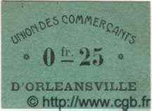 25 Centimes ALGÉRIE Orleansville 1915  SPL