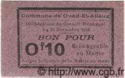 10 Centimes ALGÉRIE Oued-el-Alleug 1916  NEUF