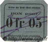 5 Centimes ALGERIEN Sidi-Bel-Abbès 1915 JPCV.04 fVZ