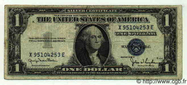 1 Dollar UNITED STATES OF AMERICA  1935 P.416d2 F+