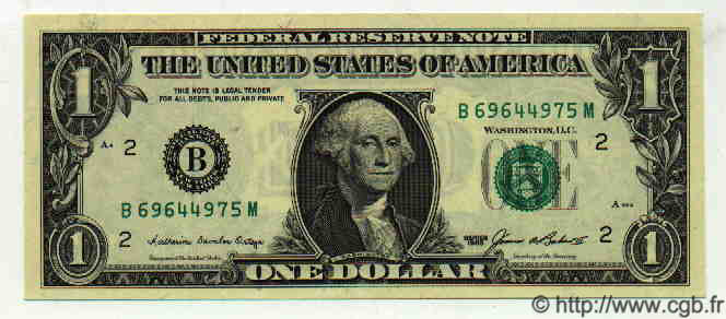 1 Dollar STATI UNITI D AMERICA New York 1985 P.474 AU+