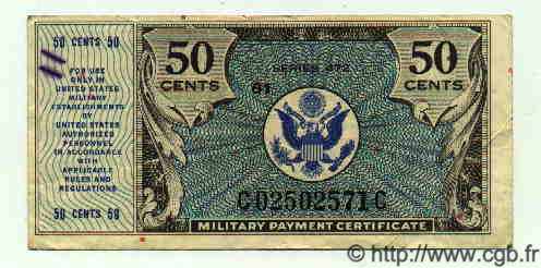 50 Cents UNITED STATES OF AMERICA  1948 P.M018 VF