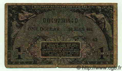 1 Dollar VEREINIGTE STAATEN VON AMERIKA  1951 P.M026 fS