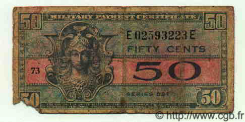 50 Cents STATI UNITI D AMERICA  1954 P.M032 q.B