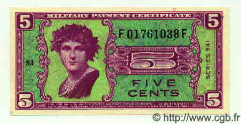5 Cents VEREINIGTE STAATEN VON AMERIKA  1958 P.M036 ST